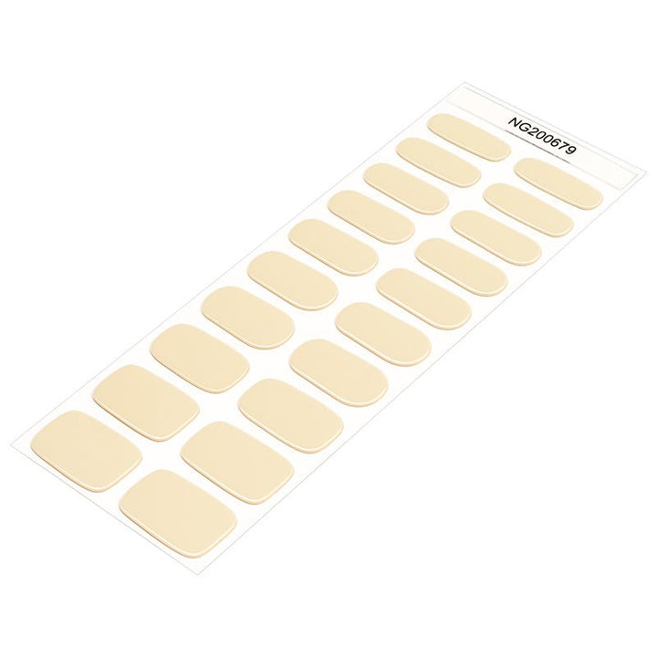 SEMI CURED GEL NAIL STICKER Devil J Collection N Lemon Soufflé - Hi Gorgeous AU