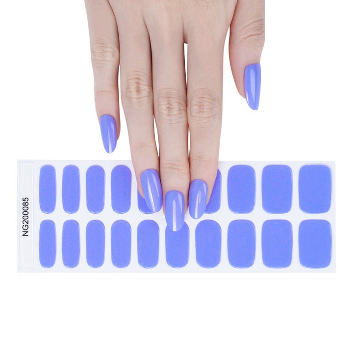 SEMI CURED GEL NAIL STICKER Devil J Collection N Lily Pearl - Hi Gorgeous AU