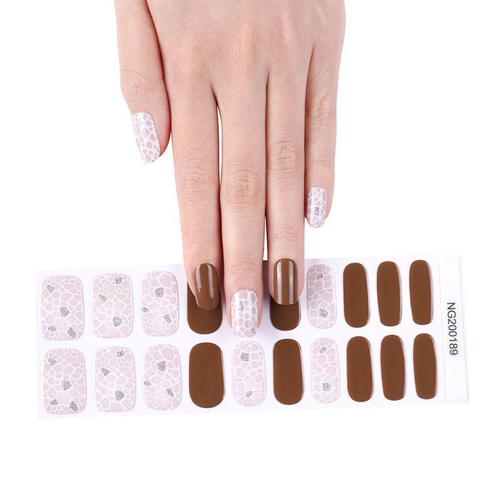 SEMI CURED GEL NAIL STICKER Devil J Collection N Love - Hi Gorgeous AU