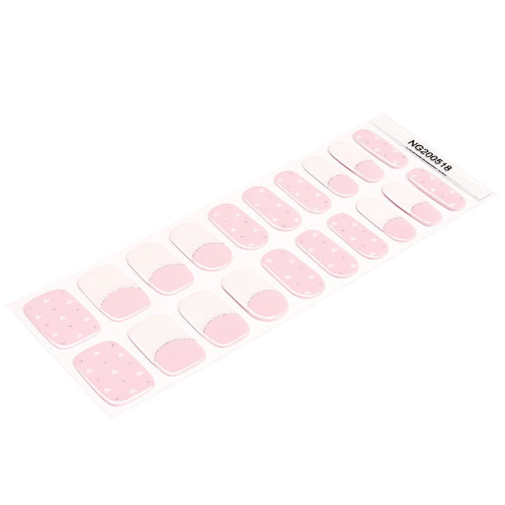 SEMI CURED GEL NAIL STICKER Devil J Collection N Love Letter - Hi Gorgeous AU