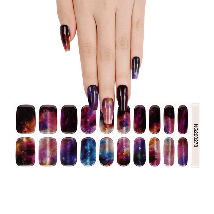 SEMI CURED GEL NAIL STICKER Devil J Collection N Magic Discovery - Hi Gorgeous AU