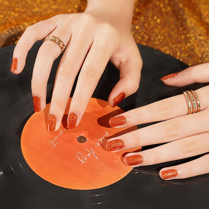 SEMI CURED GEL NAIL STICKER Devil J Collection N Magic Ember - Hi Gorgeous AU