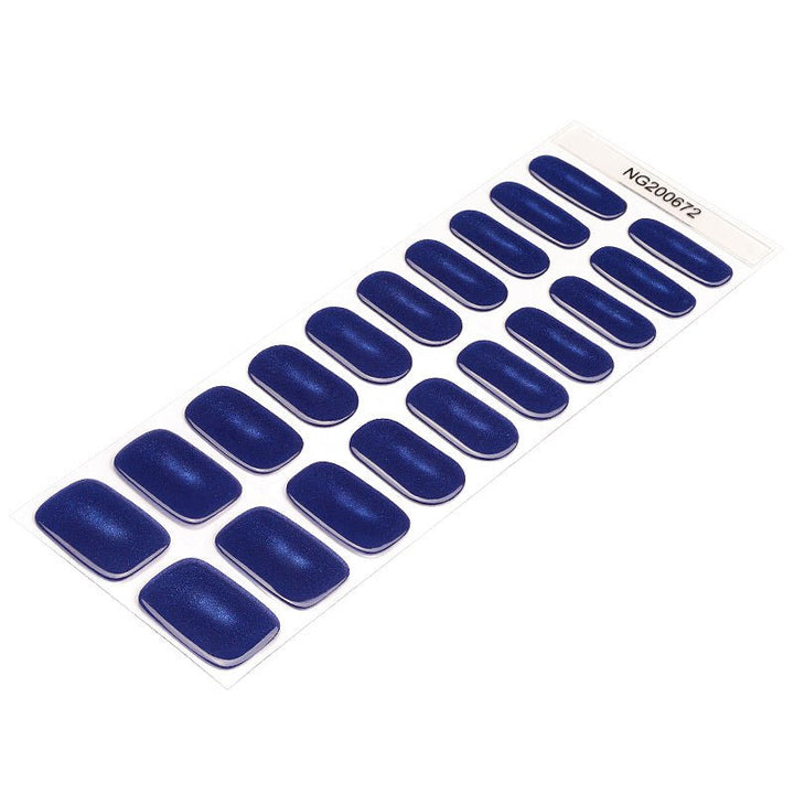 SEMI CURED GEL NAIL STICKER Devil J Collection N Magic Sapphire - Hi Gorgeous AU