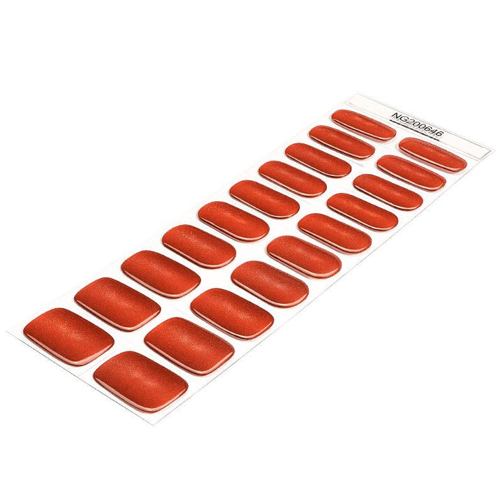 SEMI CURED GEL NAIL STICKER Devil J Collection N Magic Scarlet - Hi Gorgeous AU