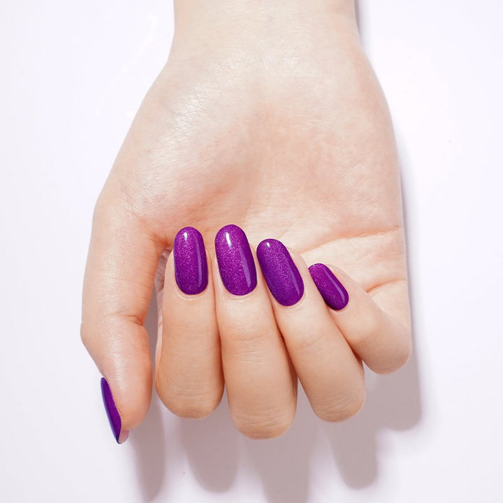 SEMI CURED GEL NAIL STICKER Devil J Collection N Magic Violet - Hi Gorgeous AU