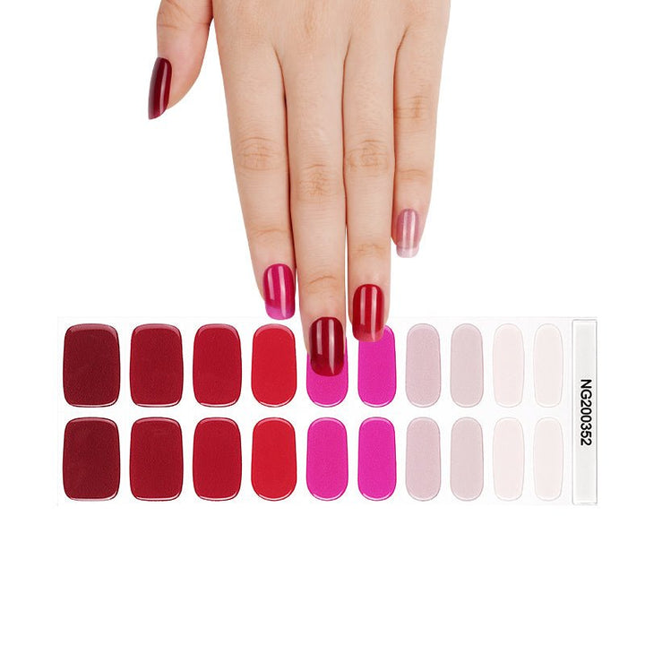 SEMI CURED GEL NAIL STICKER Devil J Collection N Mix Sorbet - Hi Gorgeous AU