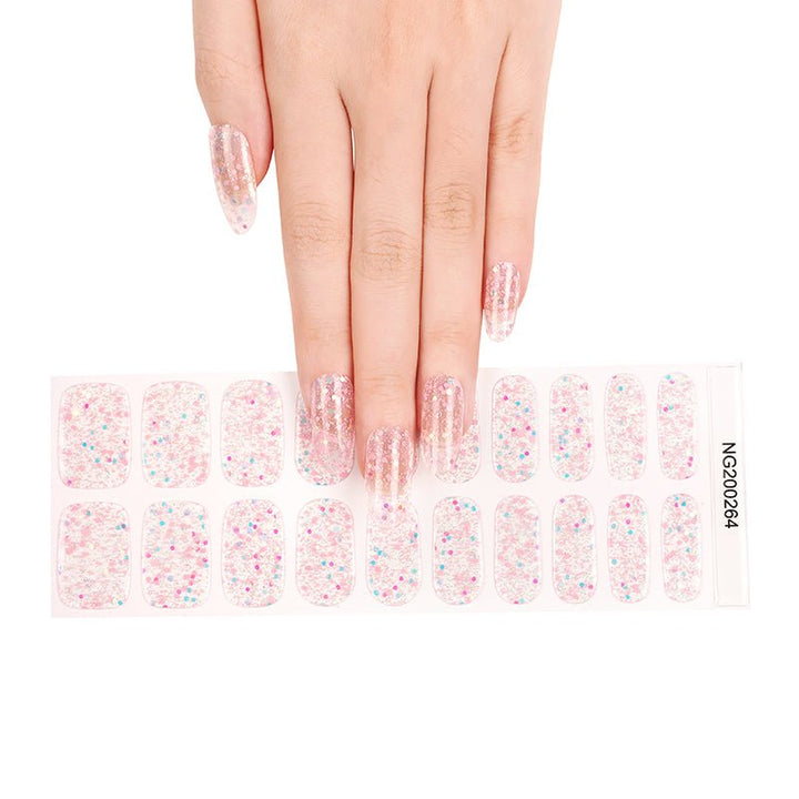 SEMI CURED GEL NAIL STICKER Devil J Collection N No.2 ( Glow In The Dark ) - Hi Gorgeous AU