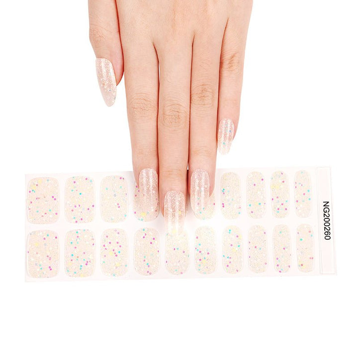 SEMI CURED GEL NAIL STICKER Devil J Collection N No.4 ( Glow In The Dark ) - Hi Gorgeous AU