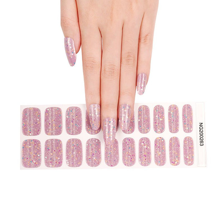 SEMI CURED GEL NAIL STICKER Devil J Collection N No.6 ( Cat Eyes ) - Hi Gorgeous AU