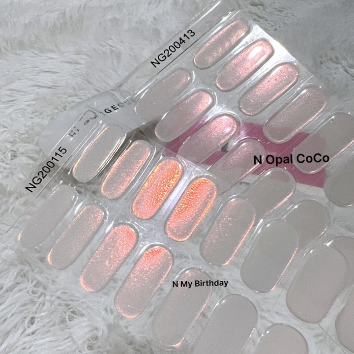 SEMI CURED GEL NAIL STICKER Devil J Collection N Opal CoCo - Hi Gorgeous AU