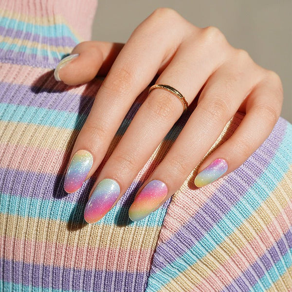 SEMI CURED GEL NAIL STICKER Devil J Collection N Pastel Skies - Hi Gorgeous AU