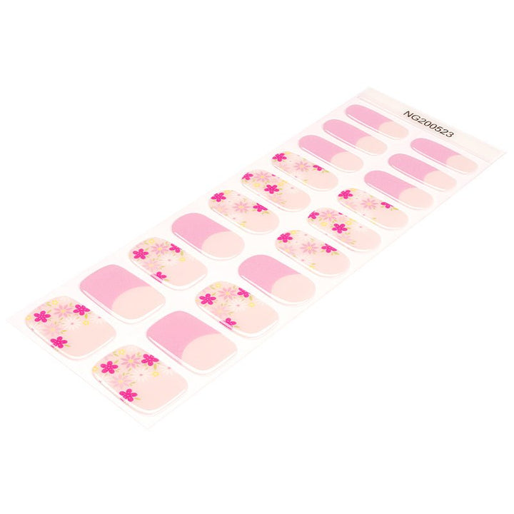 SEMI CURED GEL NAIL STICKER Devil J Collection N Petal Pink - Hi Gorgeous AU