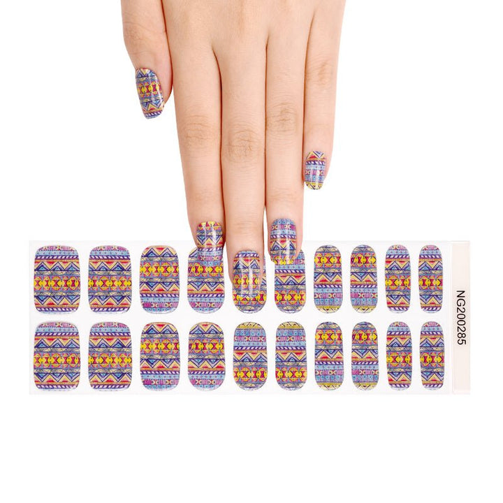 SEMI CURED GEL NAIL STICKER Devil J Collection N Phuket - Hi Gorgeous AU