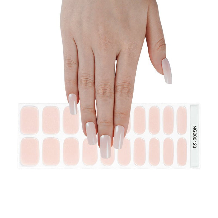 SEMI CURED GEL NAIL STICKER Devil J Collection N Pink Pinky - Hi Gorgeous AU