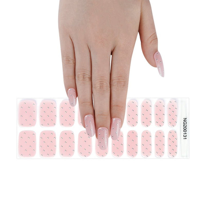 SEMI CURED GEL NAIL STICKER Devil J Collection N Pinky Pinky - Hi Gorgeous AU