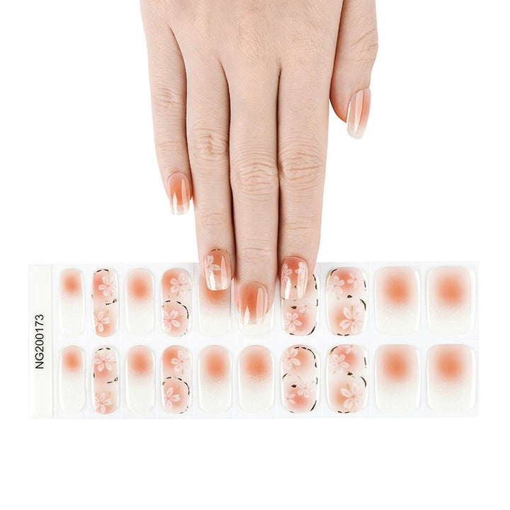 SEMI CURED GEL NAIL STICKER Devil J Collection N Sakura - Hi Gorgeous AU