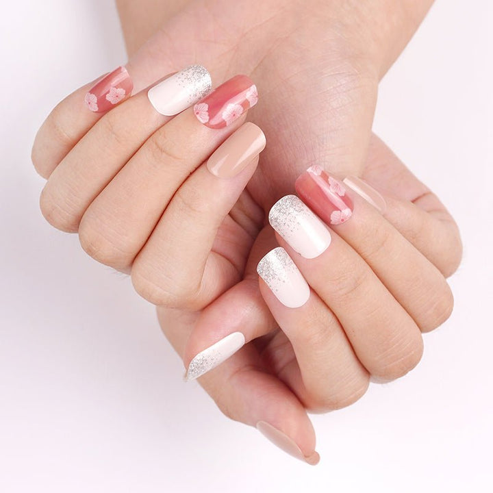 SEMI CURED GEL NAIL STICKER Devil J Collection N Sakura Romance - Hi Gorgeous AU