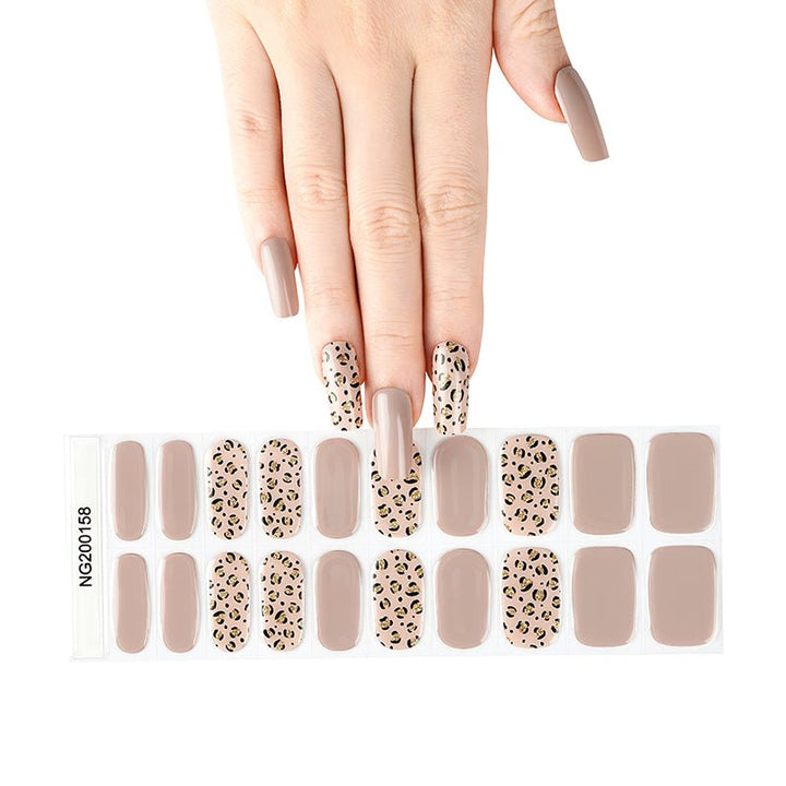 SEMI CURED GEL NAIL STICKER Devil J Collection N Sexy Nudie - Hi Gorgeous AU