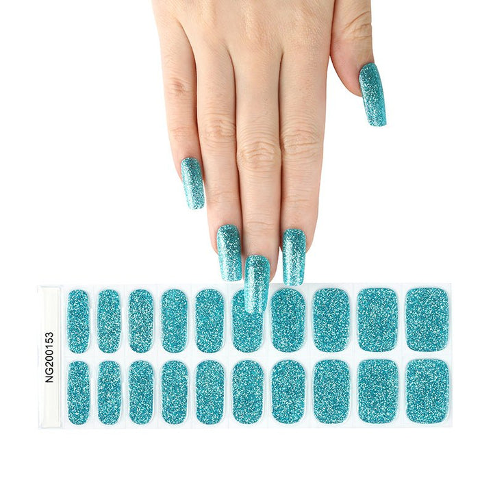 SEMI CURED GEL NAIL STICKER Devil J Collection N Sky Light - Hi Gorgeous AU