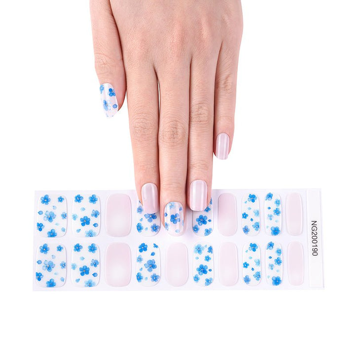 SEMI CURED GEL NAIL STICKER Devil J Collection N Spring - Hi Gorgeous AU