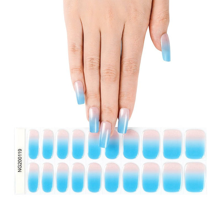 SEMI CURED GEL NAIL STICKER Devil J Collection N Summer Hill - Hi Gorgeous AU