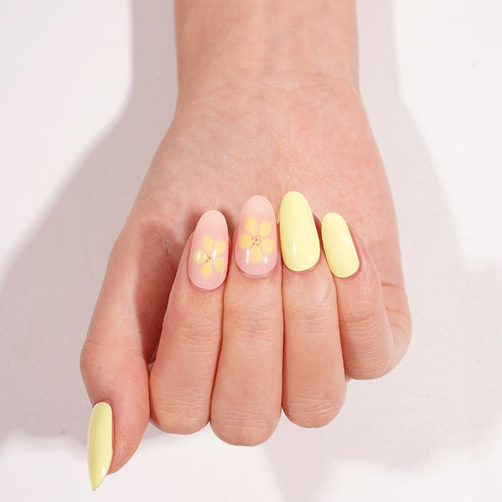 SEMI CURED GEL NAIL STICKER Devil J Collection N Sunny Petals - Hi Gorgeous AU
