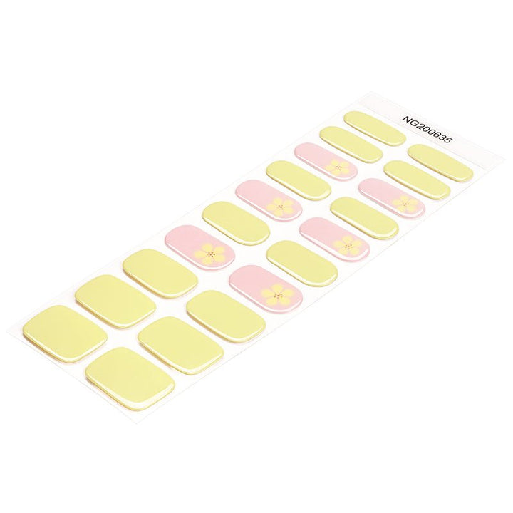 SEMI CURED GEL NAIL STICKER Devil J Collection N Sunny Petals - Hi Gorgeous AU