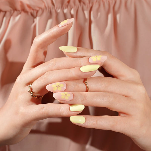 SEMI CURED GEL NAIL STICKER Devil J Collection N Sunny Petals - Hi Gorgeous AU