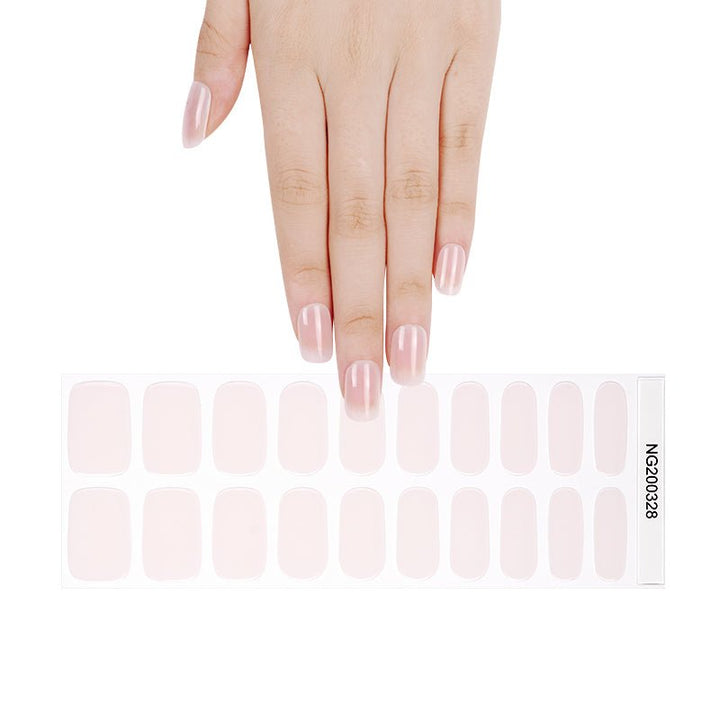 SEMI CURED GEL NAIL STICKER Devil J Collection N Tint Milky - Hi Gorgeous AU