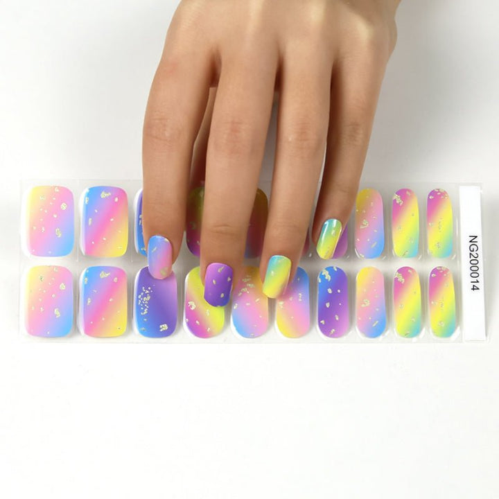 SEMI CURED GEL NAIL STICKER Devil J Collection N Unicorn - Hi Gorgeous AU