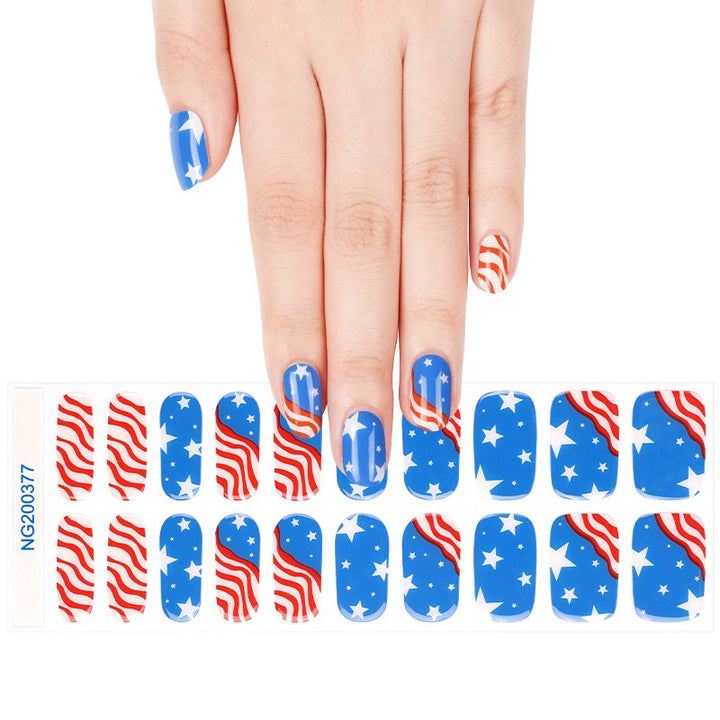 SEMI CURED GEL NAIL STICKER Devil J Collection N USA - Hi Gorgeous AU