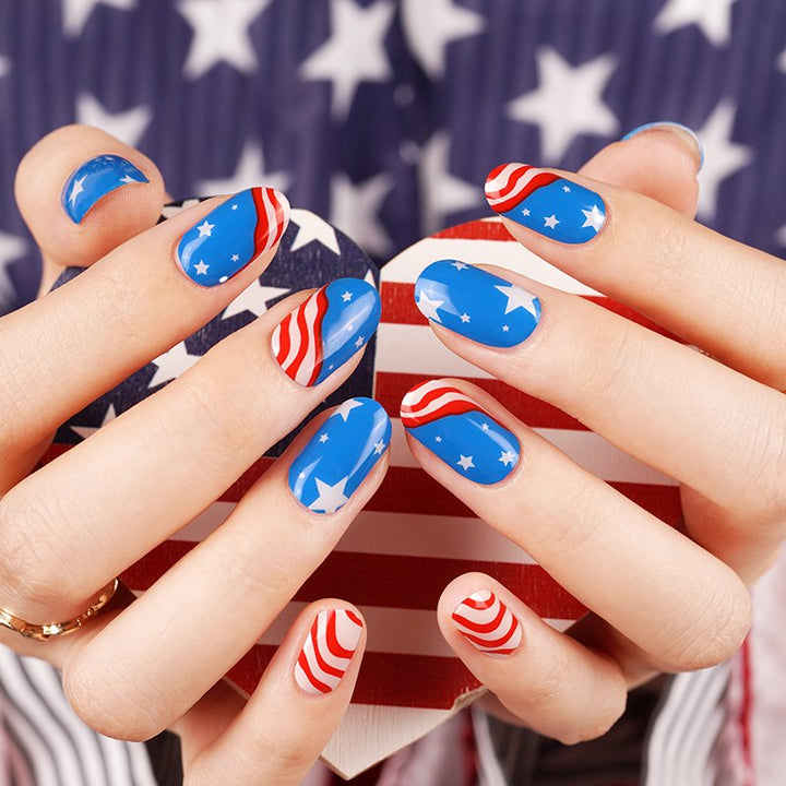 SEMI CURED GEL NAIL STICKER Devil J Collection N USA - Hi Gorgeous AU