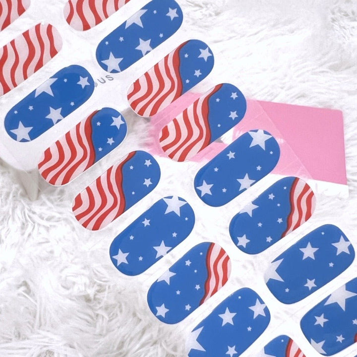 SEMI CURED GEL NAIL STICKER Devil J Collection N USA - Hi Gorgeous AU