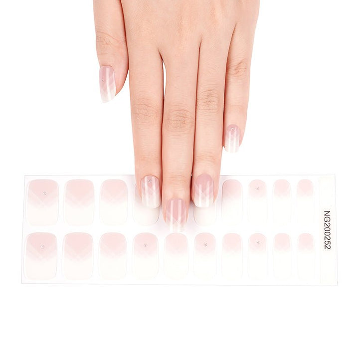 SEMI CURED GEL NAIL STICKER Devil J Collection N V Line French - Hi Gorgeous AU