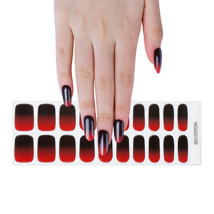 SEMI CURED GEL NAIL STICKER Devil J Collection N Vampire - Hi Gorgeous AU