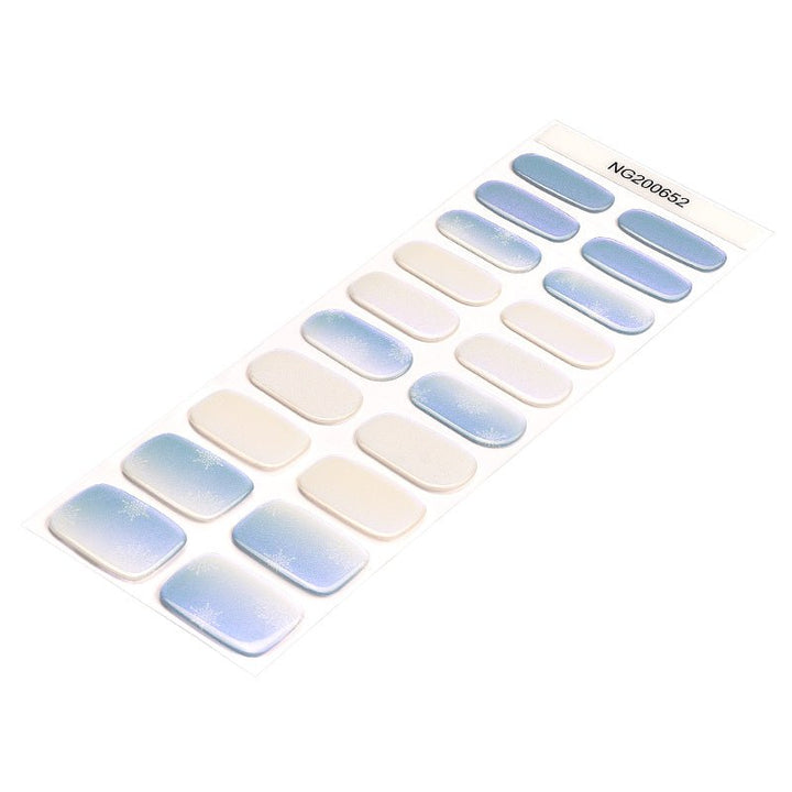 SEMI CURED GEL NAIL STICKER Devil J Collection N Winter Whisper ( 2025 Xmas Limited) - Hi Gorgeous AU