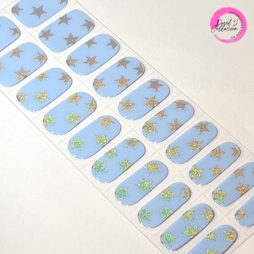 SEMI CURED GEL NAIL STICKER Devil J Collection N Bed Time Story - Hi Gorgeous AU