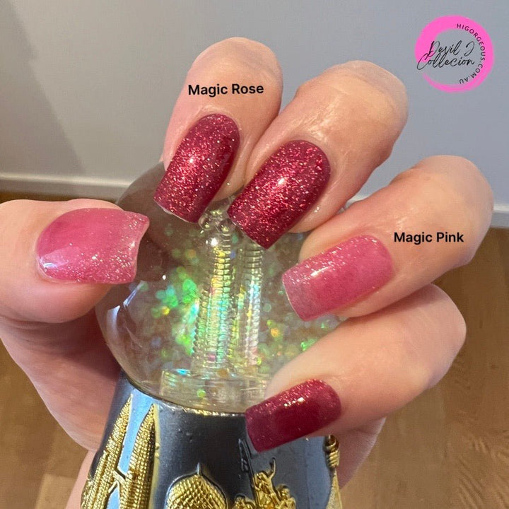 SEMI CURED GEL NAIL STICKER Devil J Collection N Magic Rose - Hi Gorgeous AU